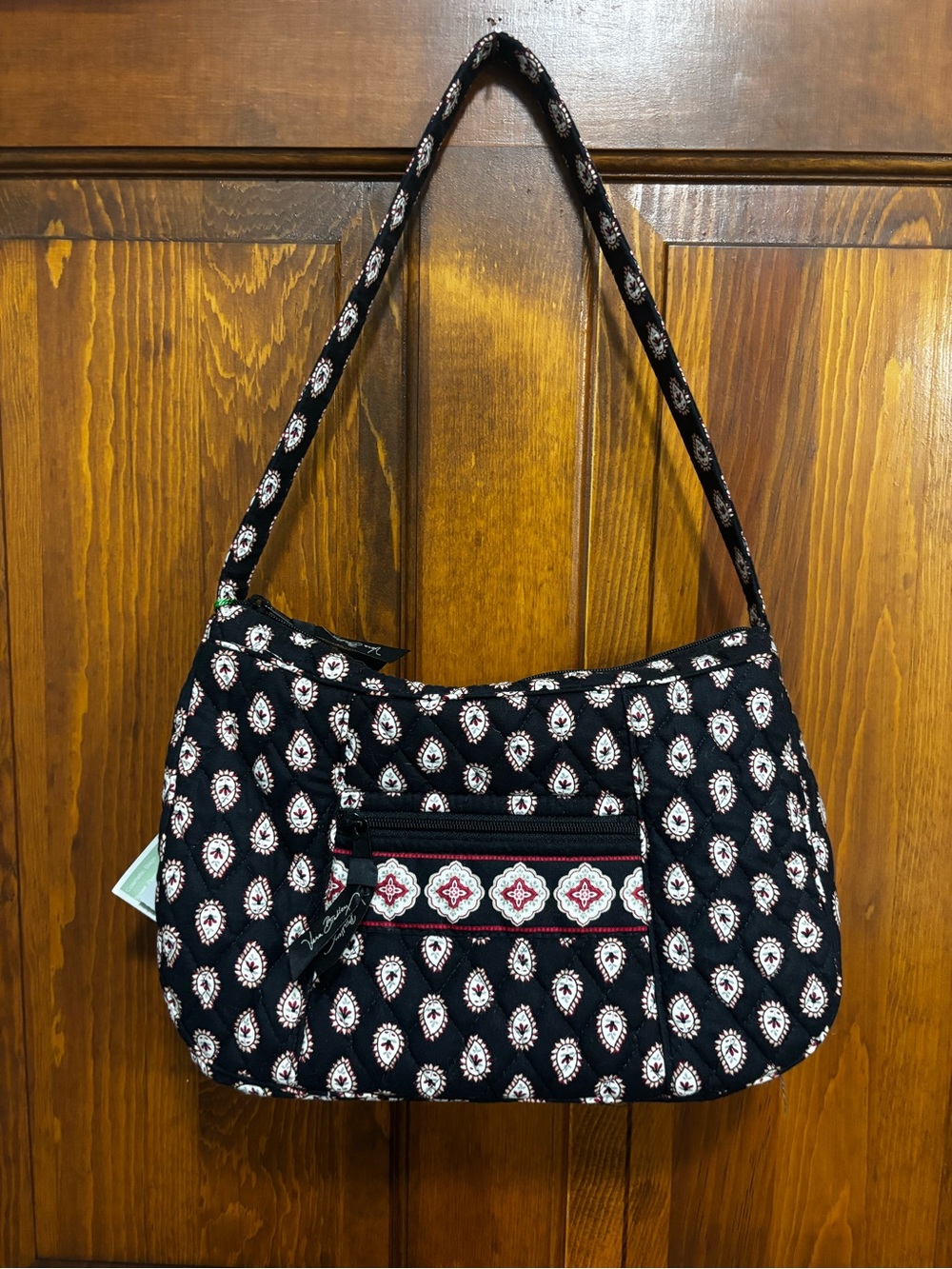 Vera Bradley new hobo NWT in Classic Black WITH MATCHING WALLET NWT